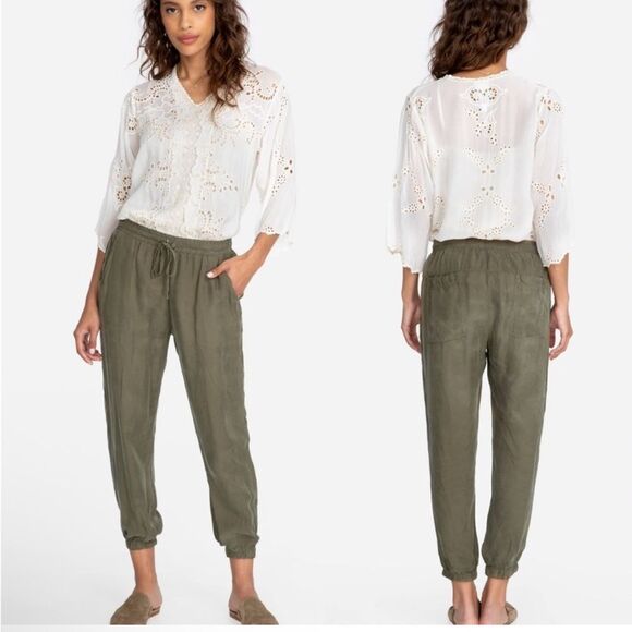 Johnny Was Alice Cropped Jogger pants - Picture 1 of 7